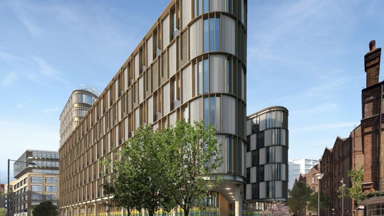 Artist rendition of the Moorfields and UCL Centre for Eye Health
